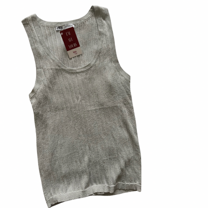 Tank top Gris