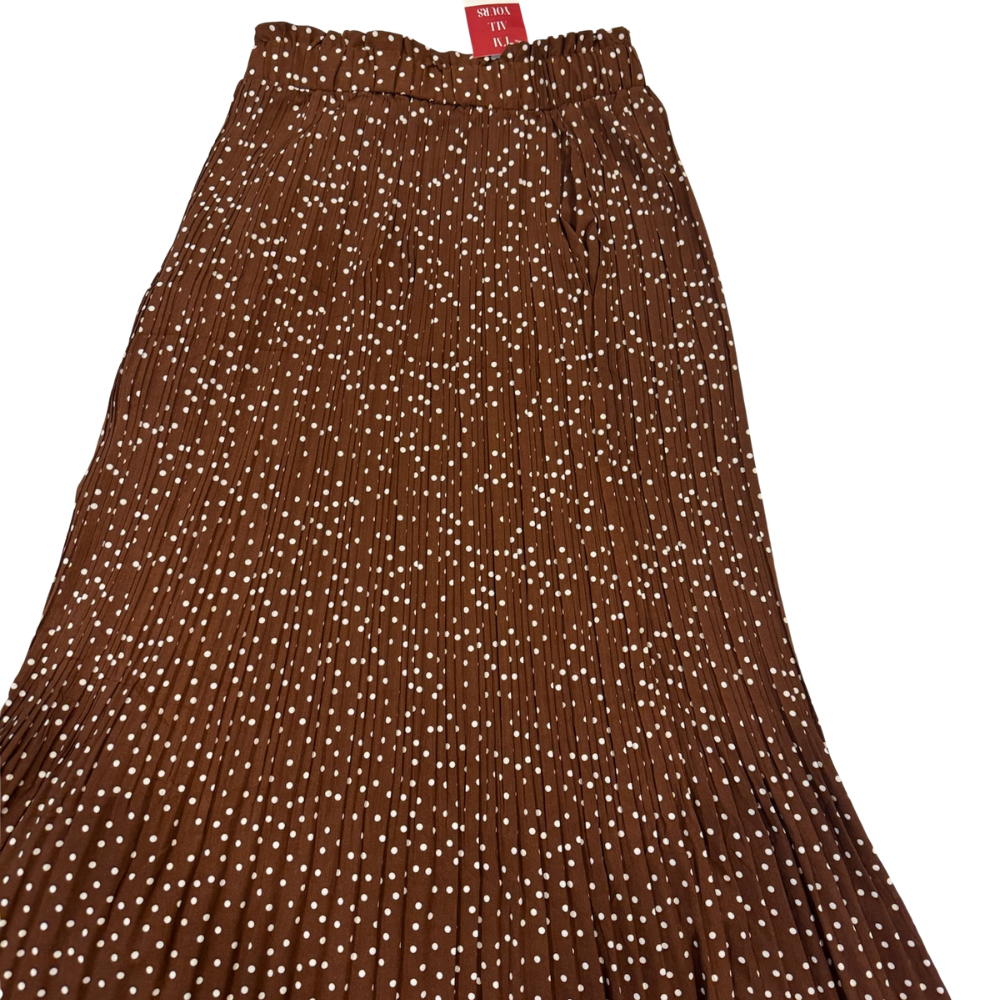 Falda Midi café