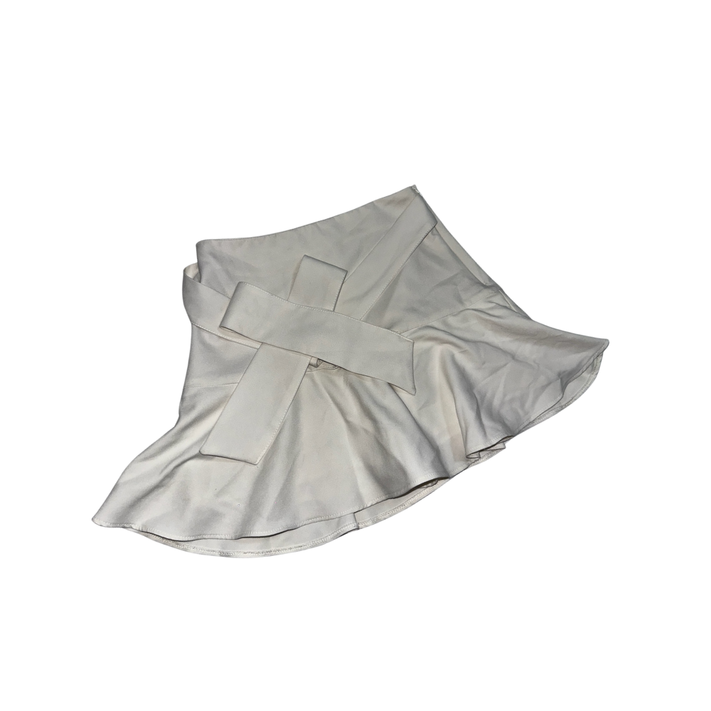 Skort Envolvente Blanco Zara