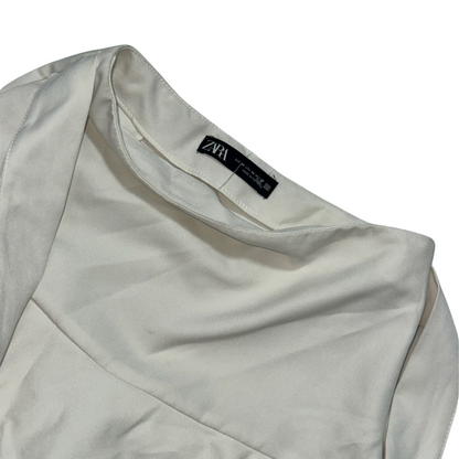 Skort Envolvente Blanco Zara