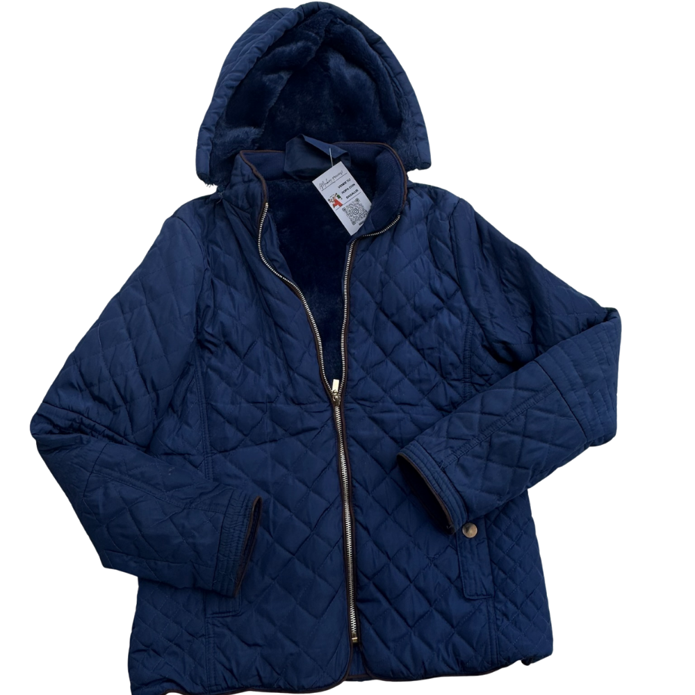 Puffy Blue Jacket