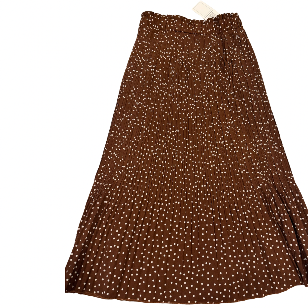 Falda Midi café