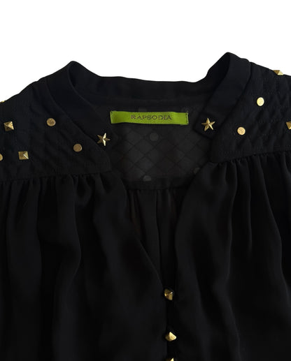 Vestido  Rapsodia Negro