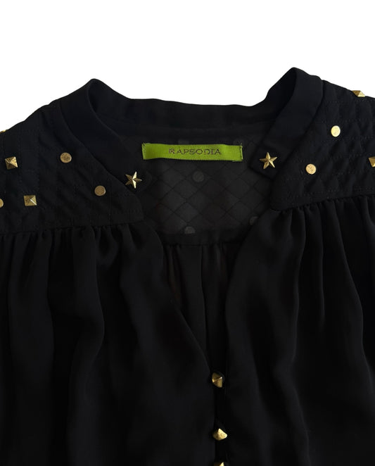 Vestido  Rapsodia Negro