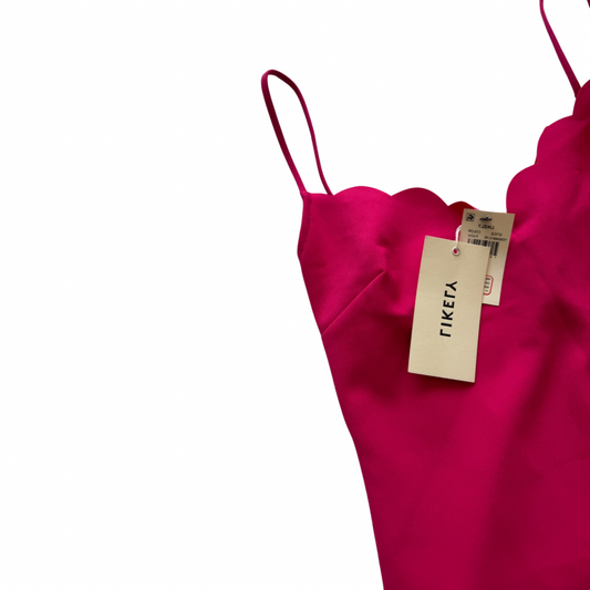 Vestido rosa fucsia