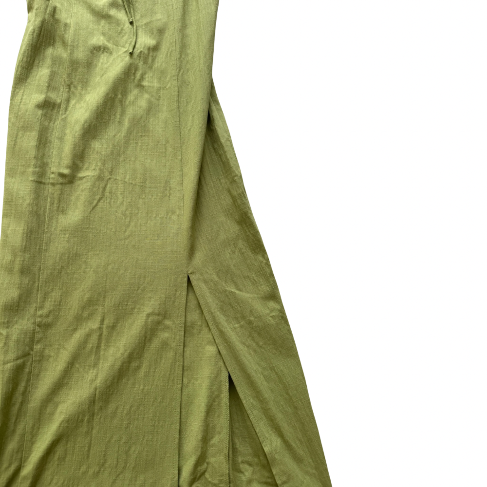 Vestido tipo lino