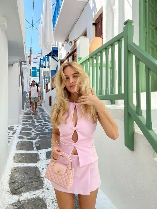 Blusa Rosa Palo