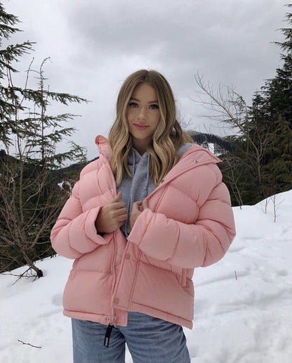 Pink Puffy Jacket